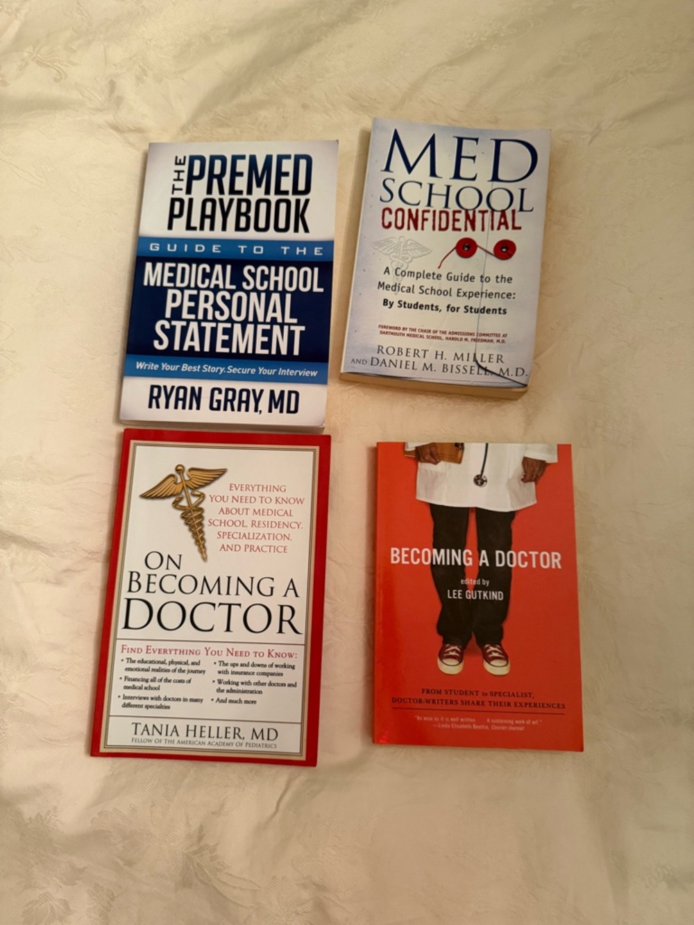 Medical School Guide Book Bundle - Set of 4 for Pre-Meds